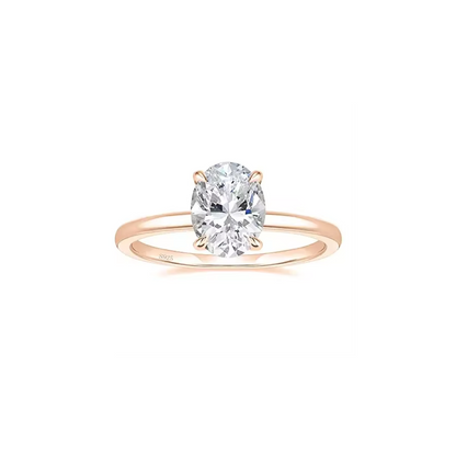 Bliss - 3 CT Oval Cut Solitaire