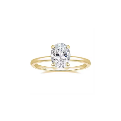 Bliss - 3 CT Oval Cut Solitaire