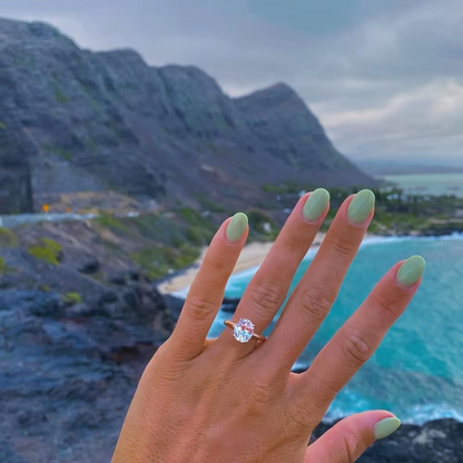 Bliss - 3 CT Oval Cut Solitaire