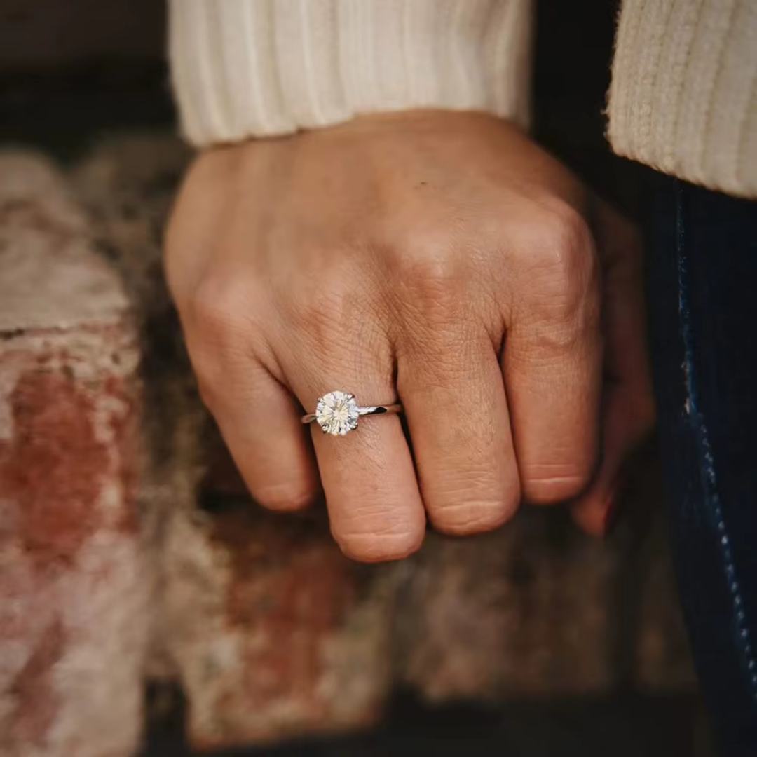 Claire - 1.5CT Round Cut Solitaire