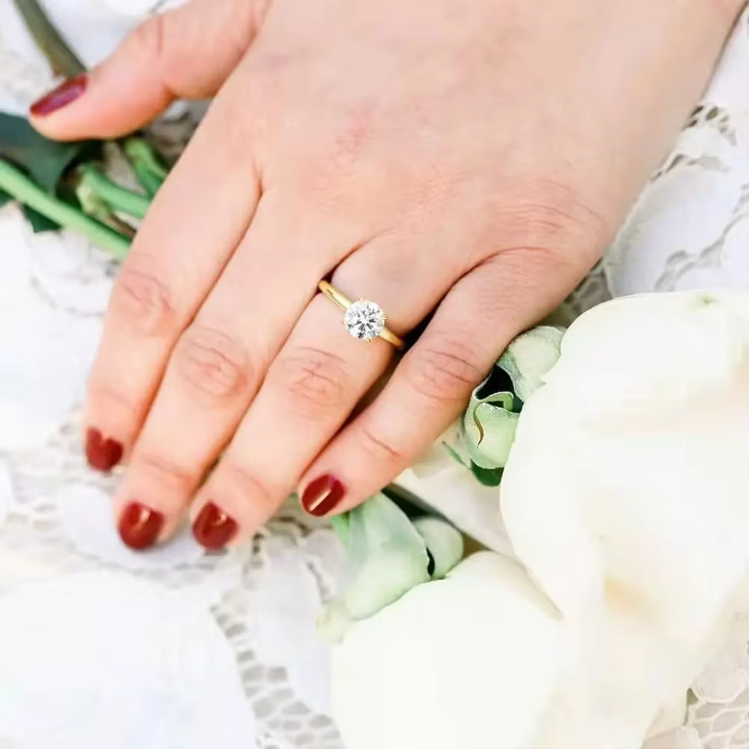 Claire - 1.5CT Round Cut Solitaire