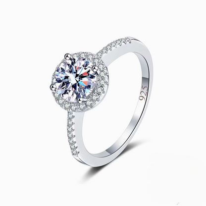 Ruth - 1.25CT Round Cut Halo