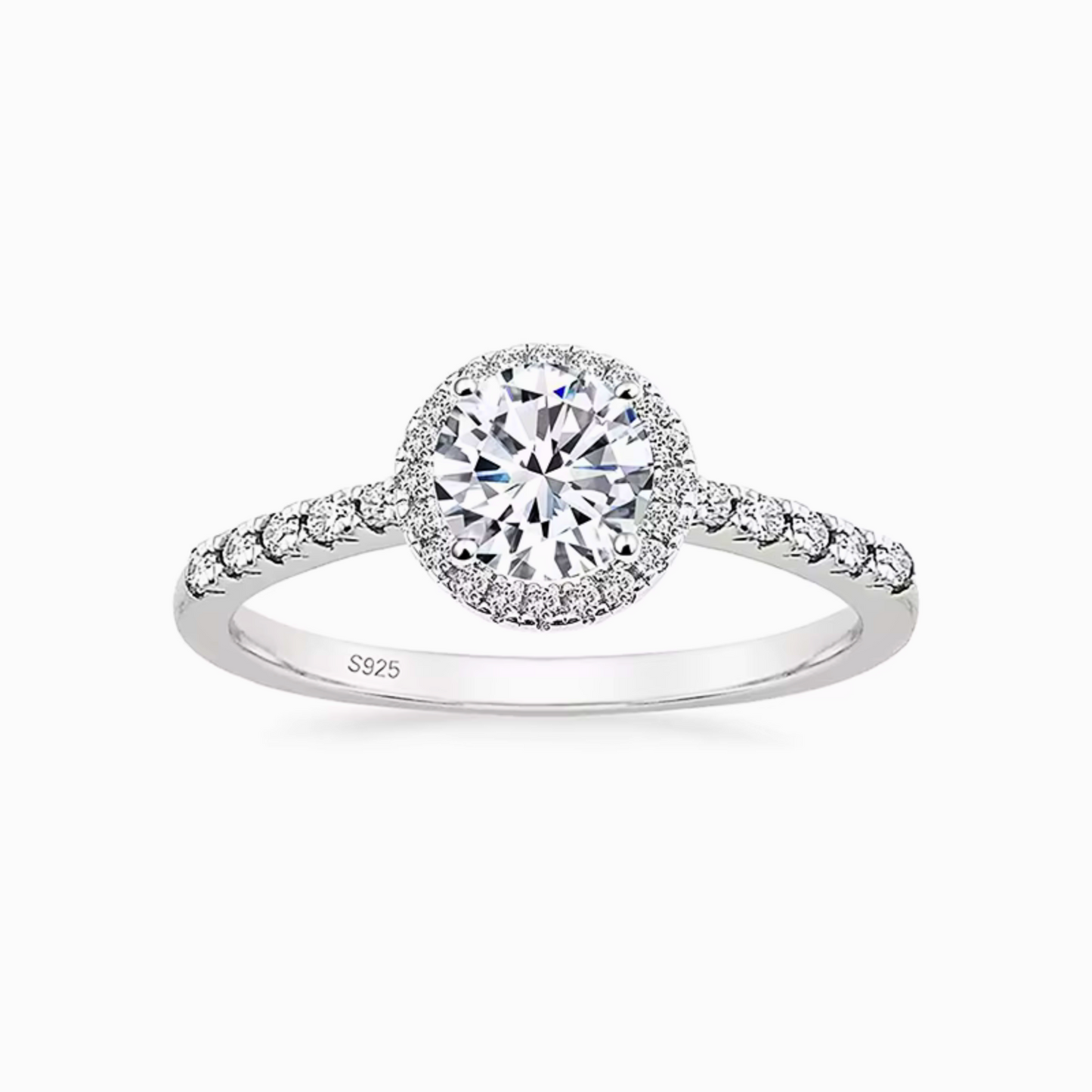 Ruth - 1.25CT Round Cut Halo