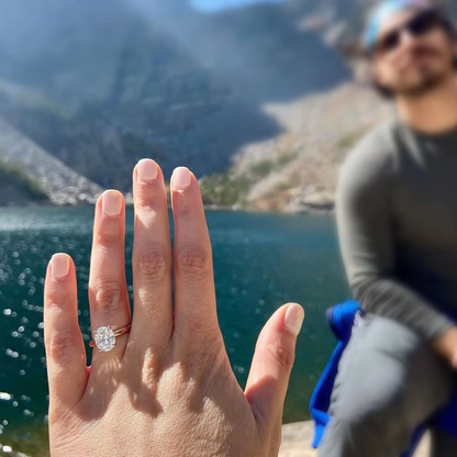 Bliss - 3 CT Oval Cut Solitaire