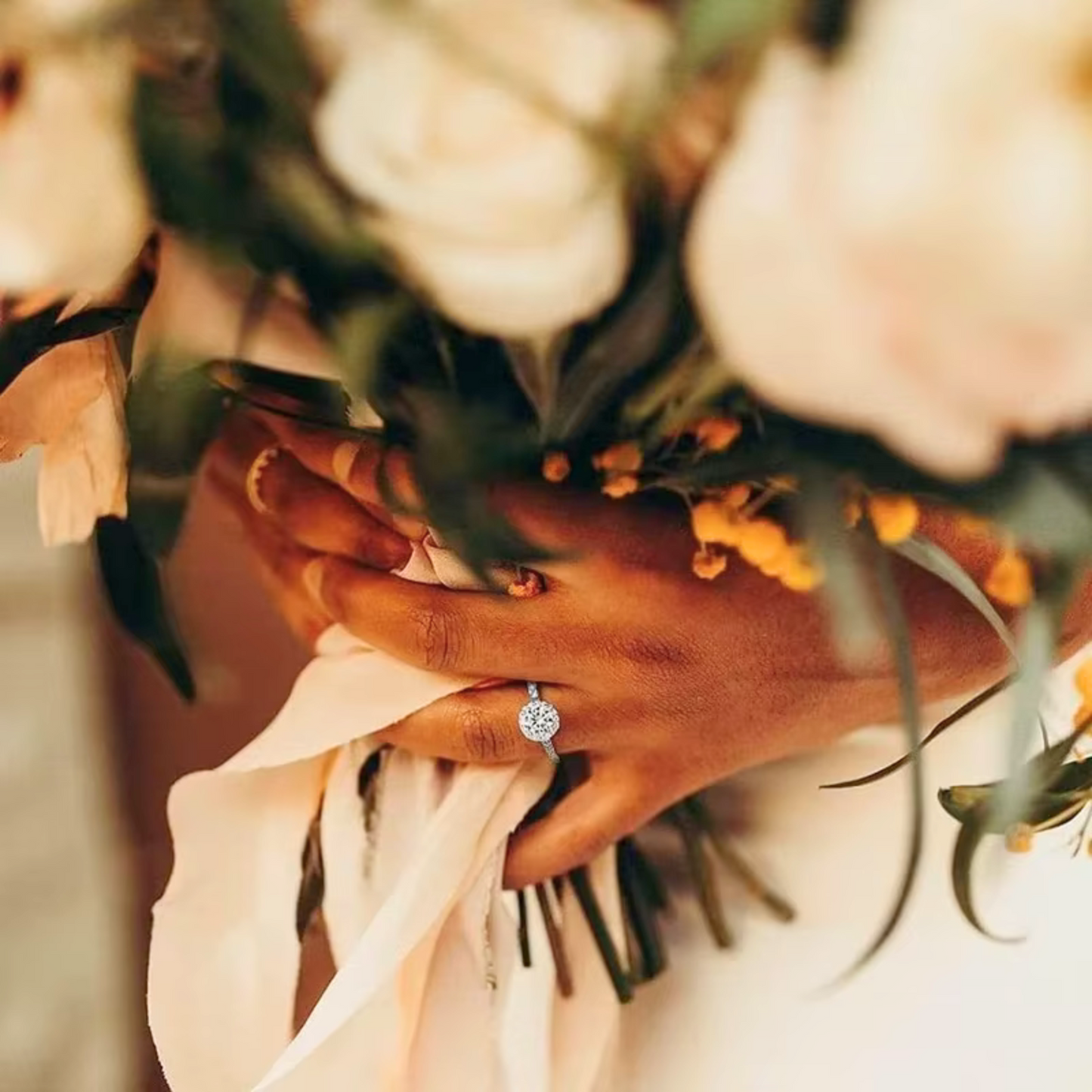 Ruth - 1.25CT Round Cut Halo